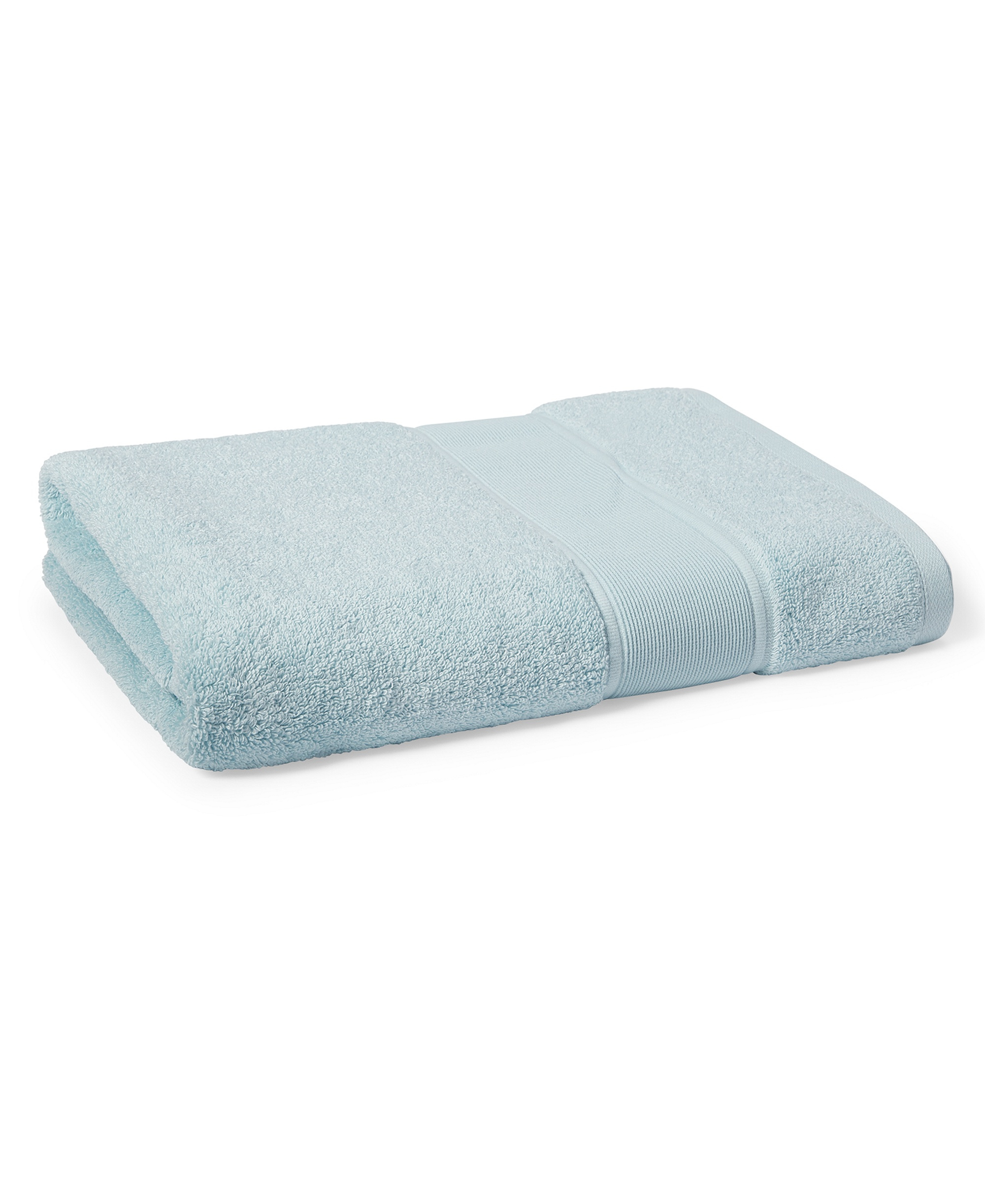 Lauren Ralph Lauren Sanders Solid Antimicrobial Cotton Bath Towel, 30" x 56" - Lagoon Blue