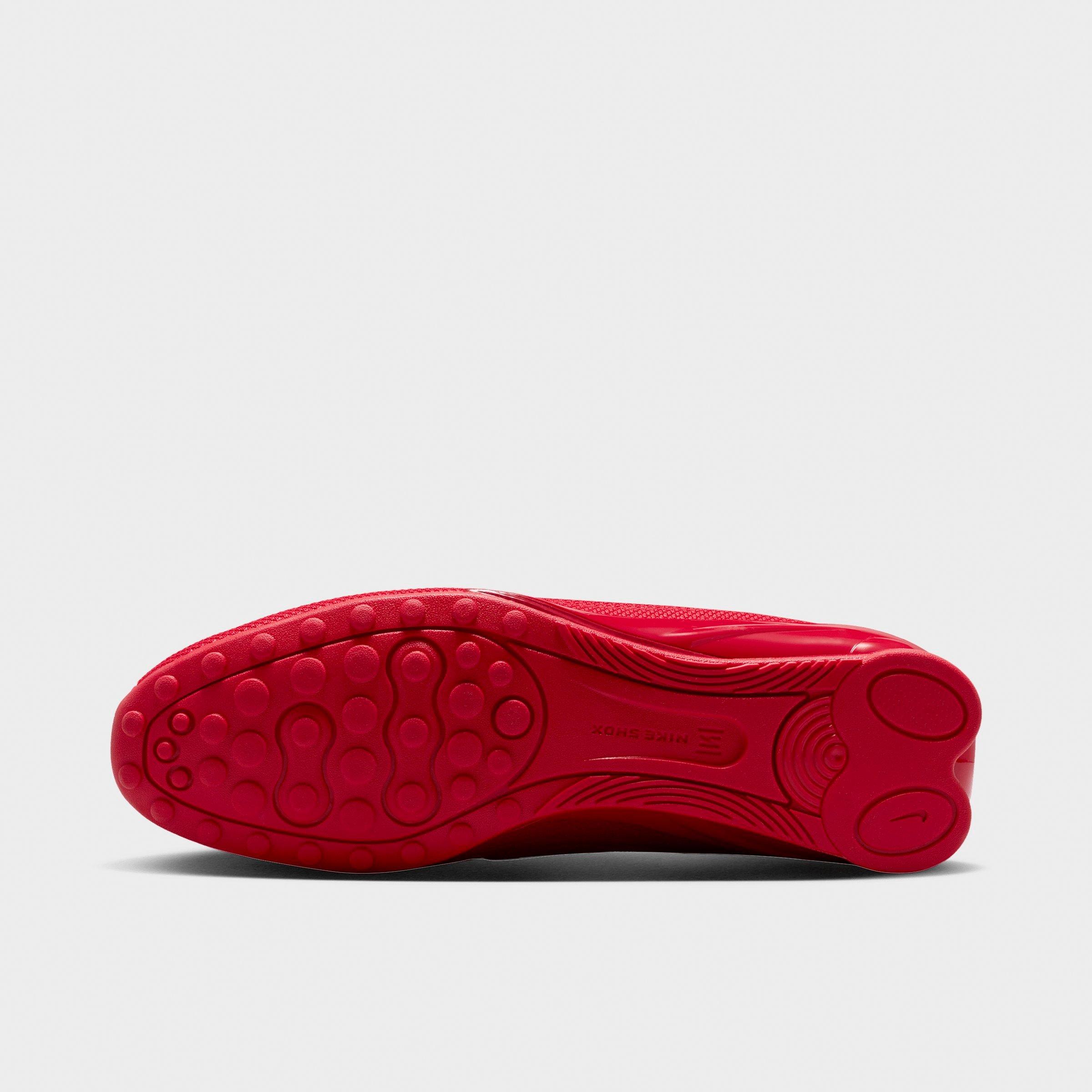 Women's Nithtke Shox Z Casual Shoes - Part 1 - University Red/Black/University Red - Bottom view