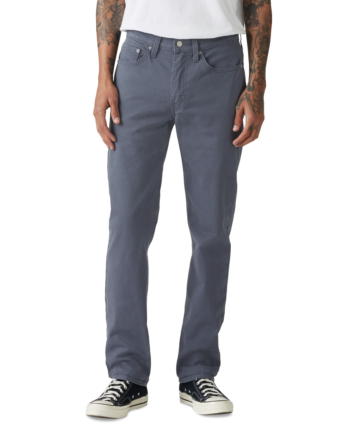 Levi's Men's 514 Straight-Fit Soft Twill Jeans - Kano Blue