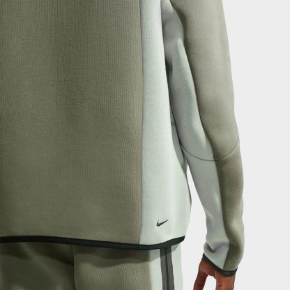 Men's Nithtke Tech Fleece Pro Windrunner Full-Zip Jacket - Silver Sage/Jade Horizon/Black