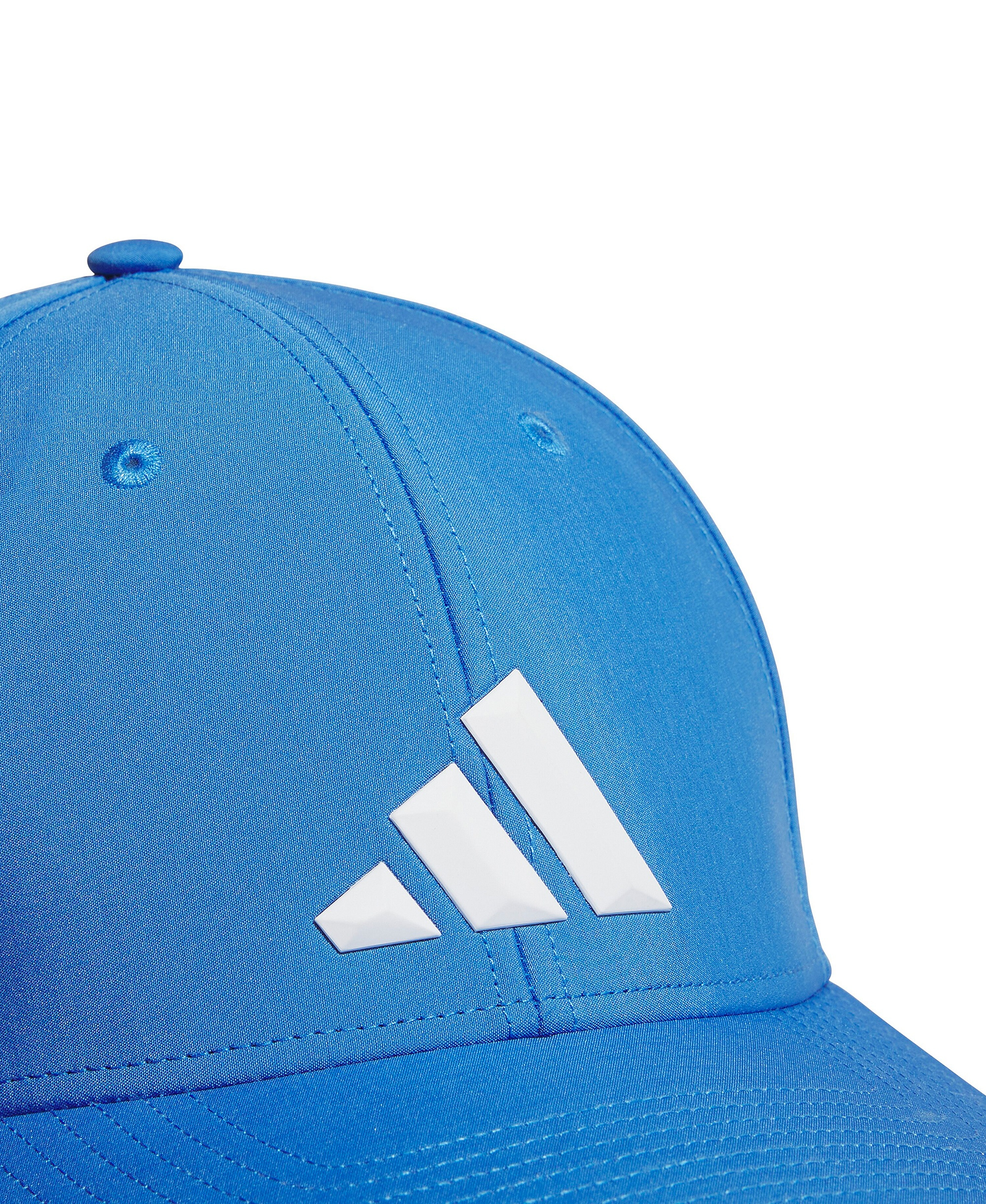 adidas Men's Game Day Stretch-Fit Hat - Medium Blue