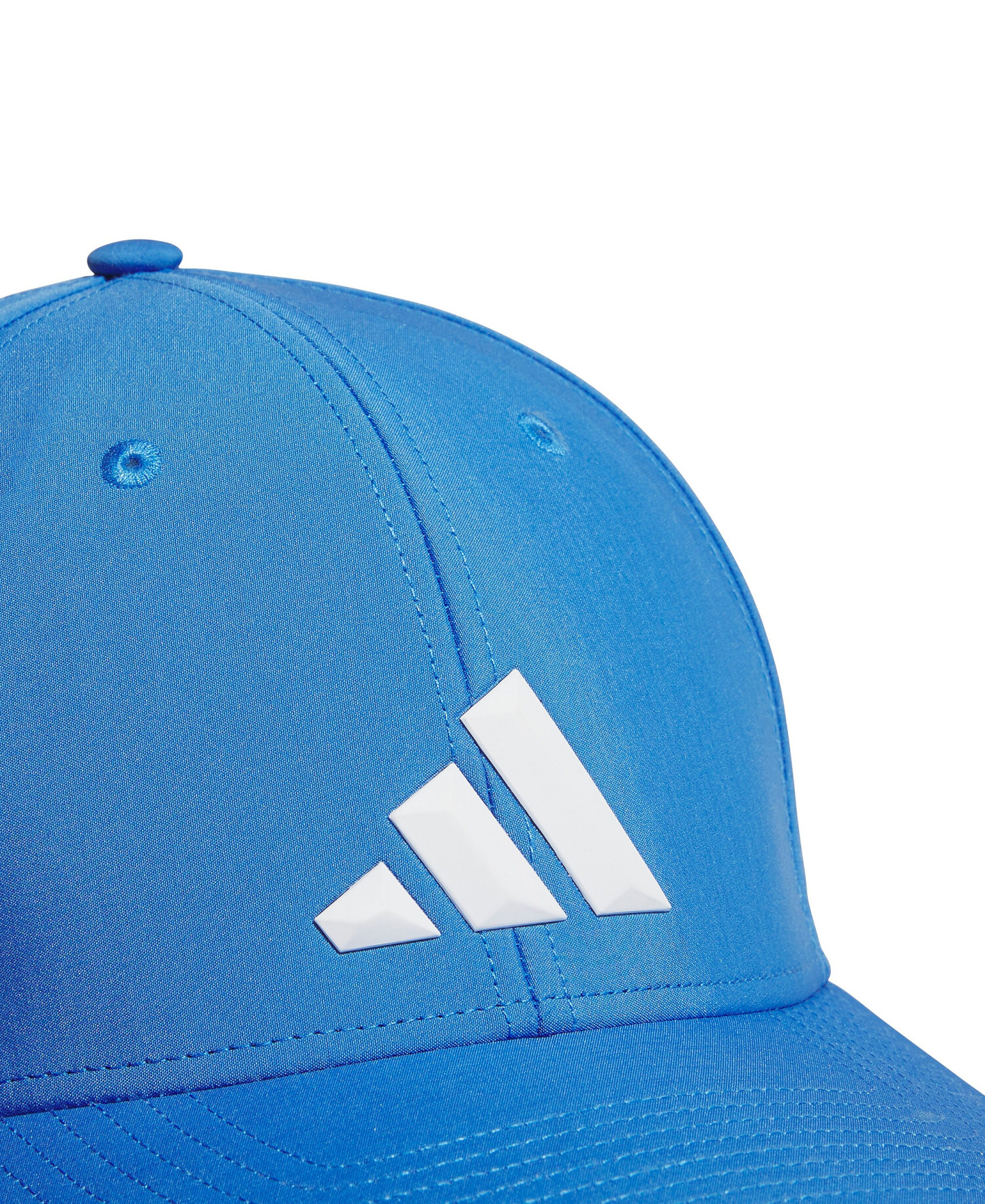 adidas Men's Game Day Stretch-Fit Hat - Medium Blue