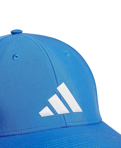 adidas Men's Game Day Stretch-Fit Hat - Medium Blue