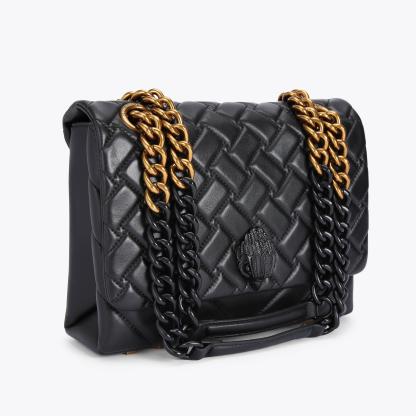 Kurt Geiger London Large Kensington Kurt Bag - Black - view 6