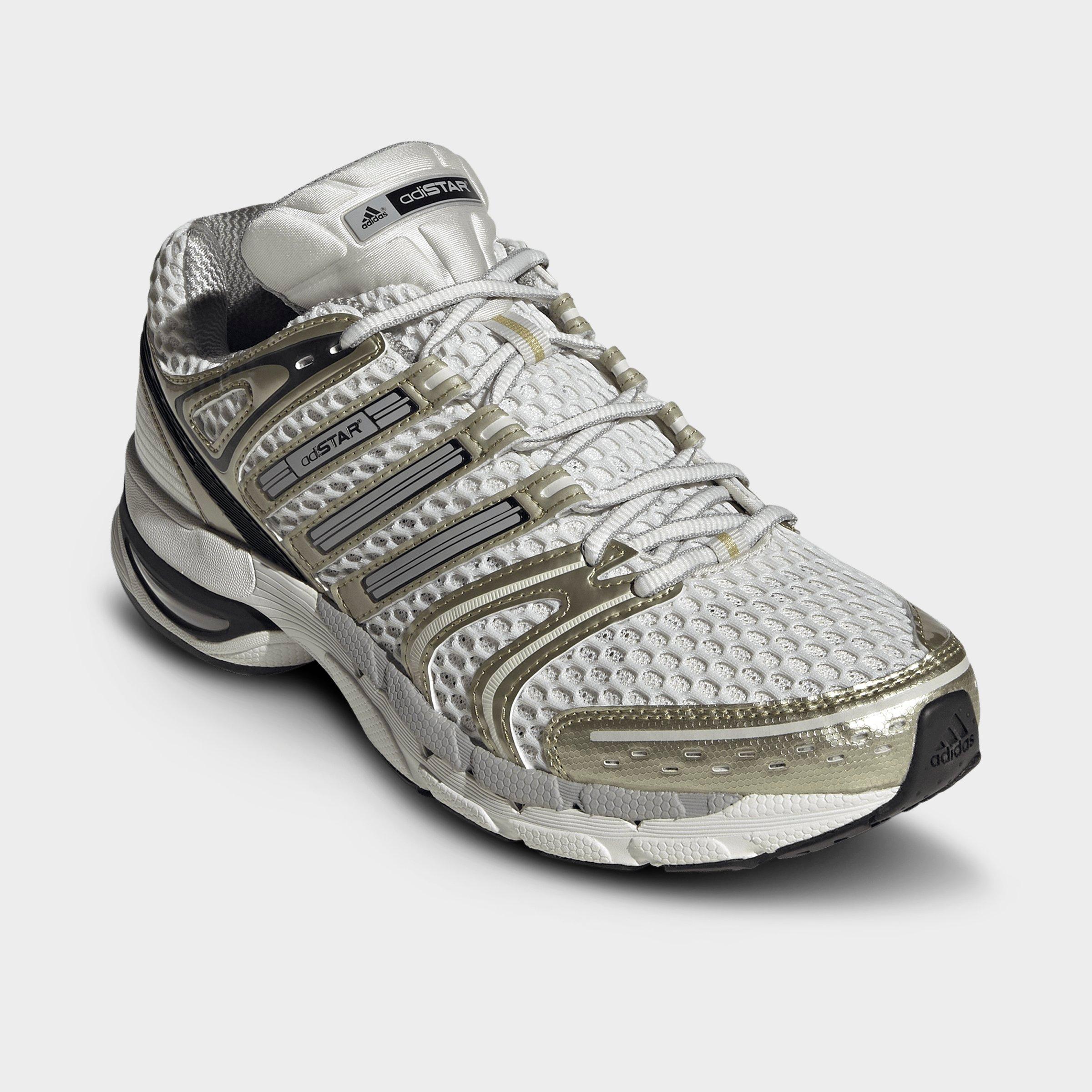 Men's adidas Adistar Control 5 Casual Shoes - Part 2 - Orbit Grey/Core Black/Thermal Chrome - Both shoes facing left