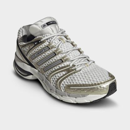Men's adidas Adistar Control 5 Casual Shoes - Part 2 - Orbit Grey/Core Black/Thermal Chrome - Both shoes facing left
