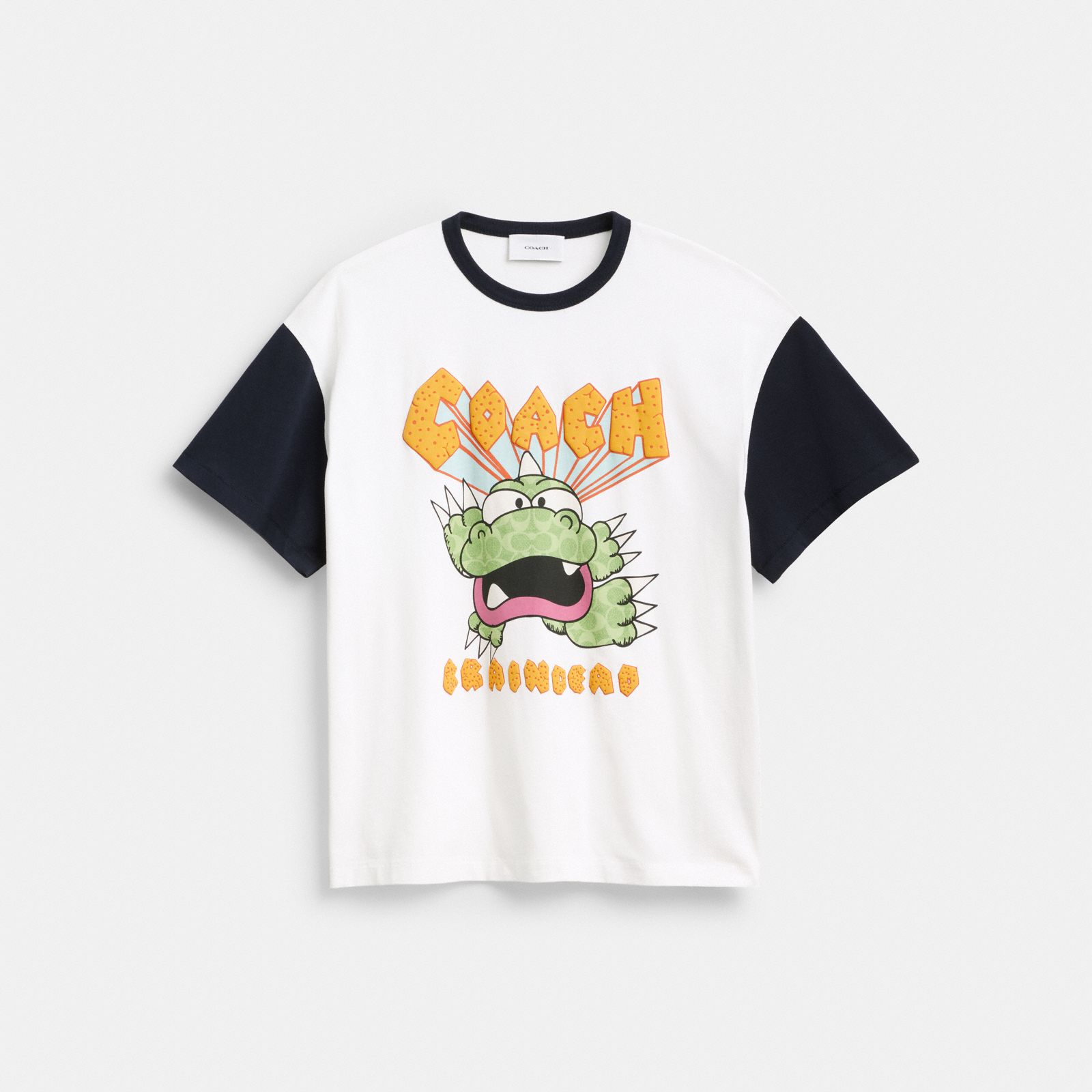 Coach | Brain Dead Zilly Dino T-Shirt - White