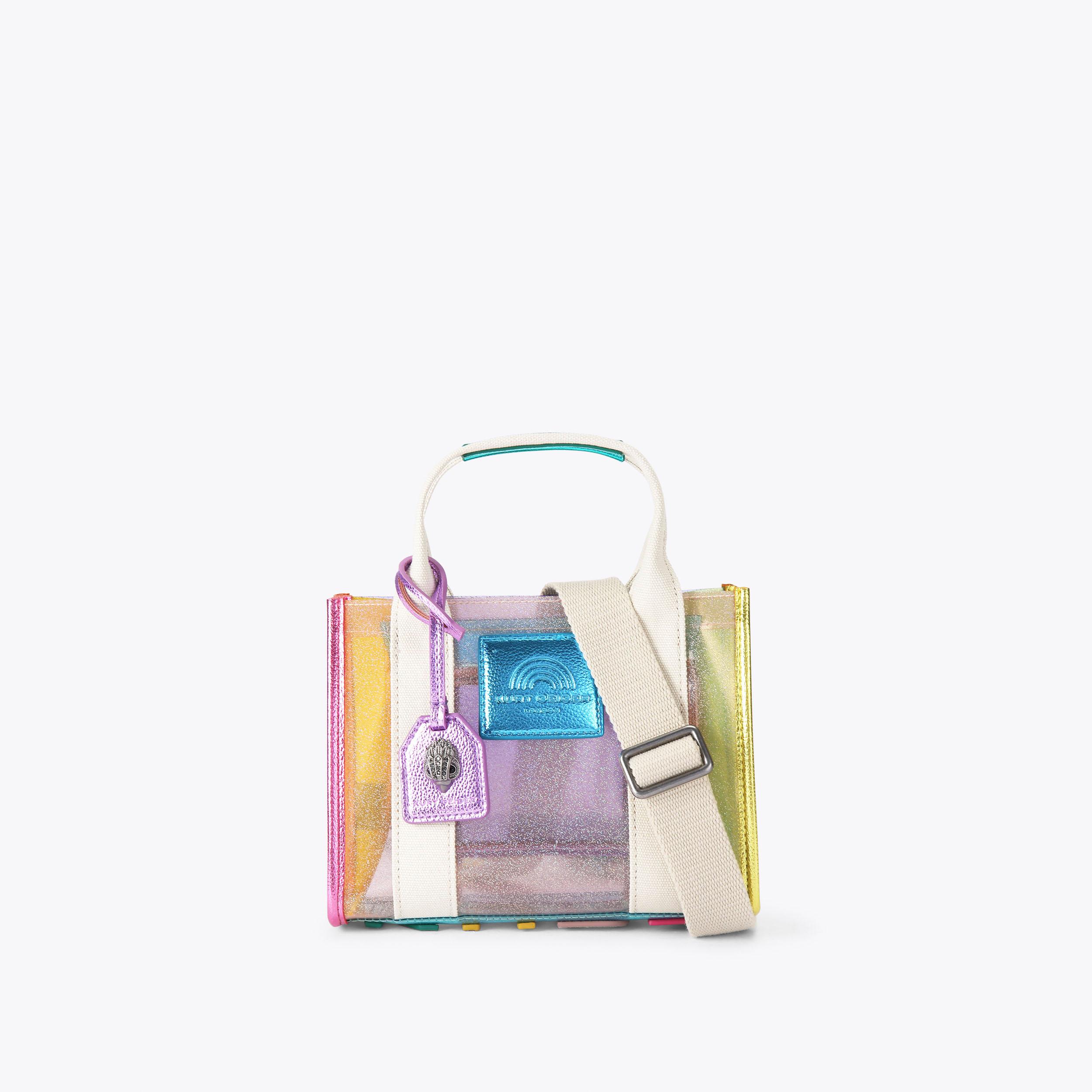 Kurt Geiger London Extra Small Vinyl Southbank Tote Bag - Multi Colored