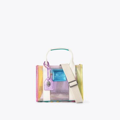 Kurt Geiger London Extra Small Vinyl Southbank Tote Bag - Multi Colored