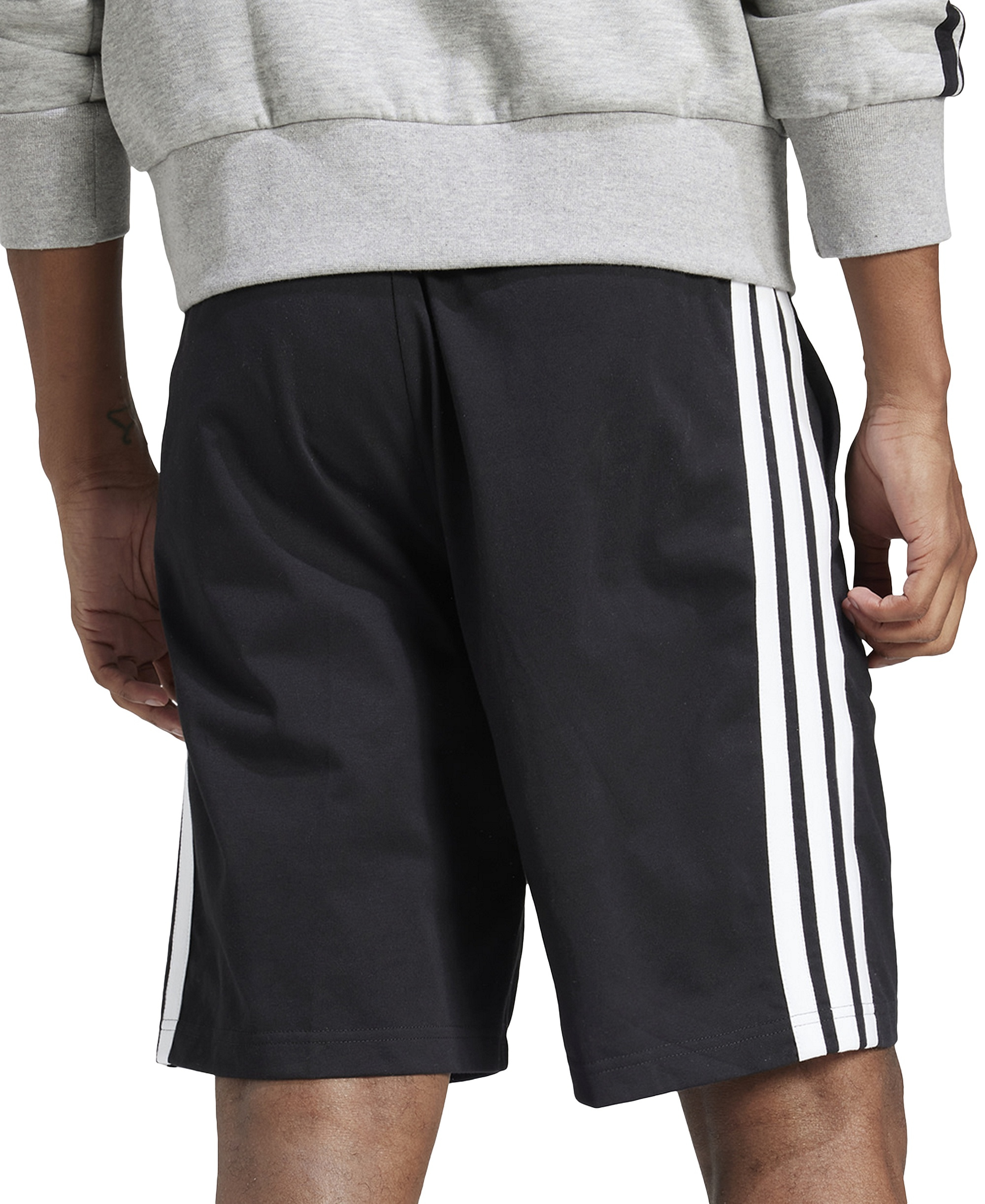 adidas Men's Jersey Shorts - Black/wht