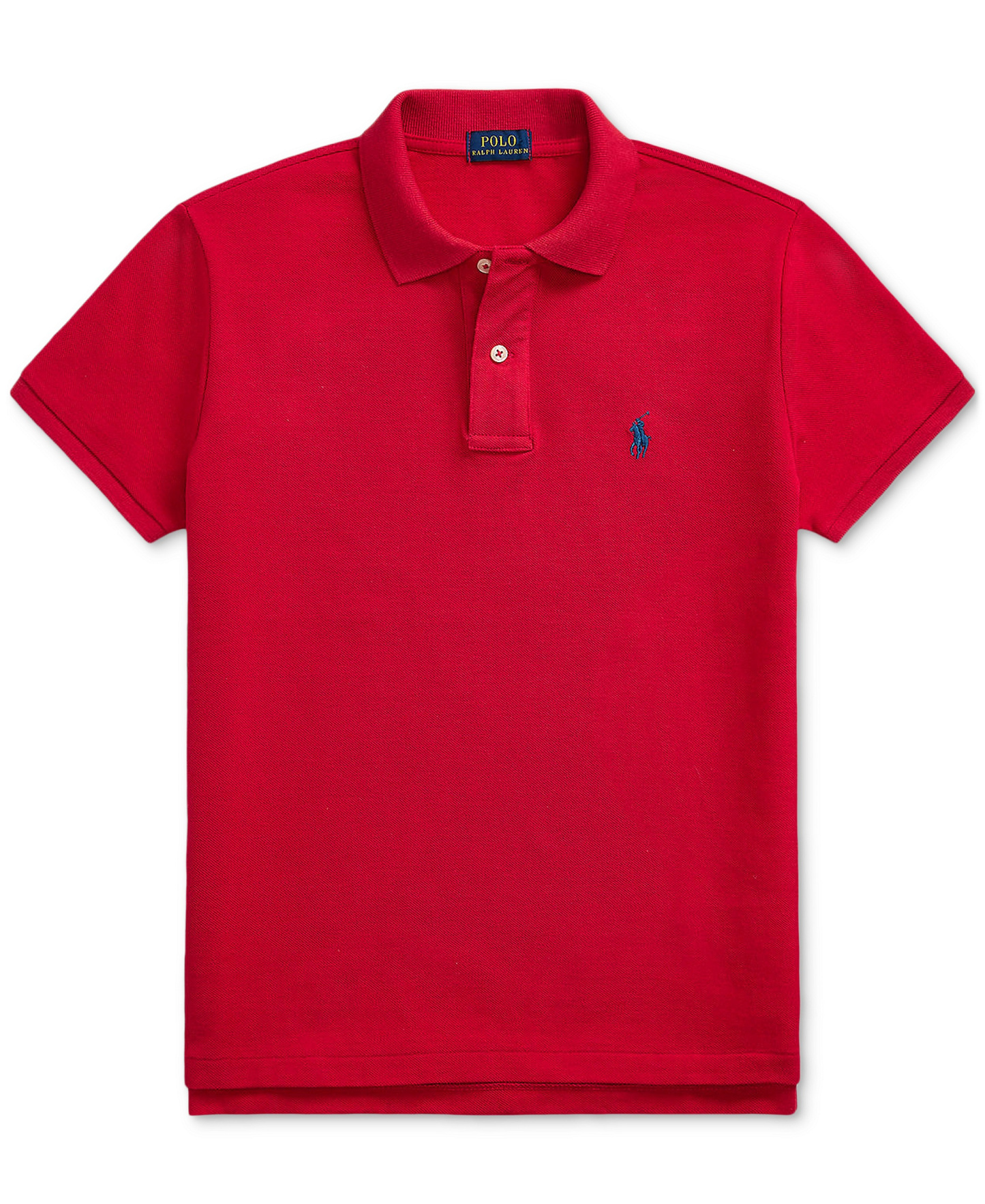 Polo Ralph Lauren Women's Classic-Fit Mesh Polo Shirt - Red