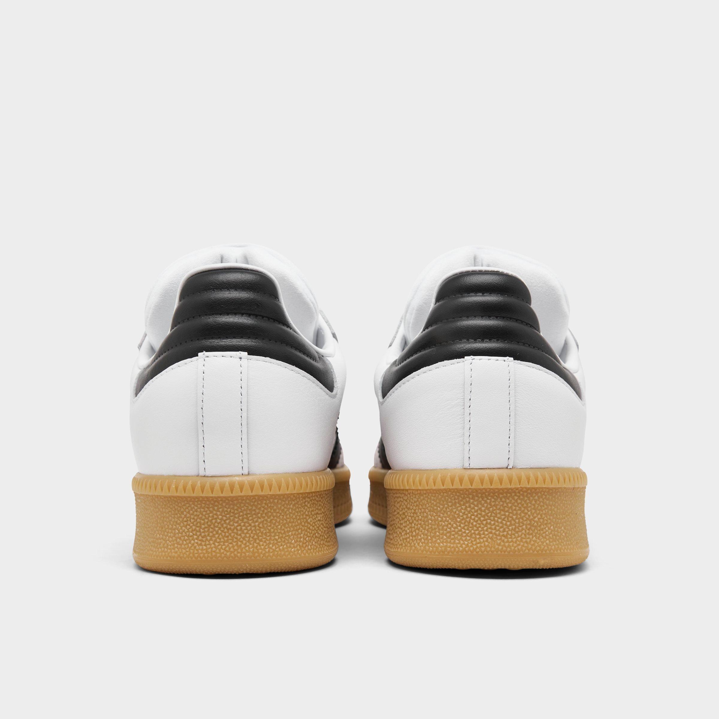 Men's adidas Originals Samba XLG Casual Shoes - White/Black/Gum - Back view
