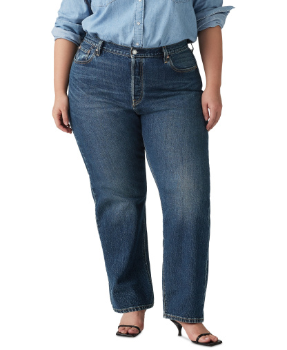 Levi's Women's 501 Original-Fit Straight-Leg Jeans - Believe Not Plus
