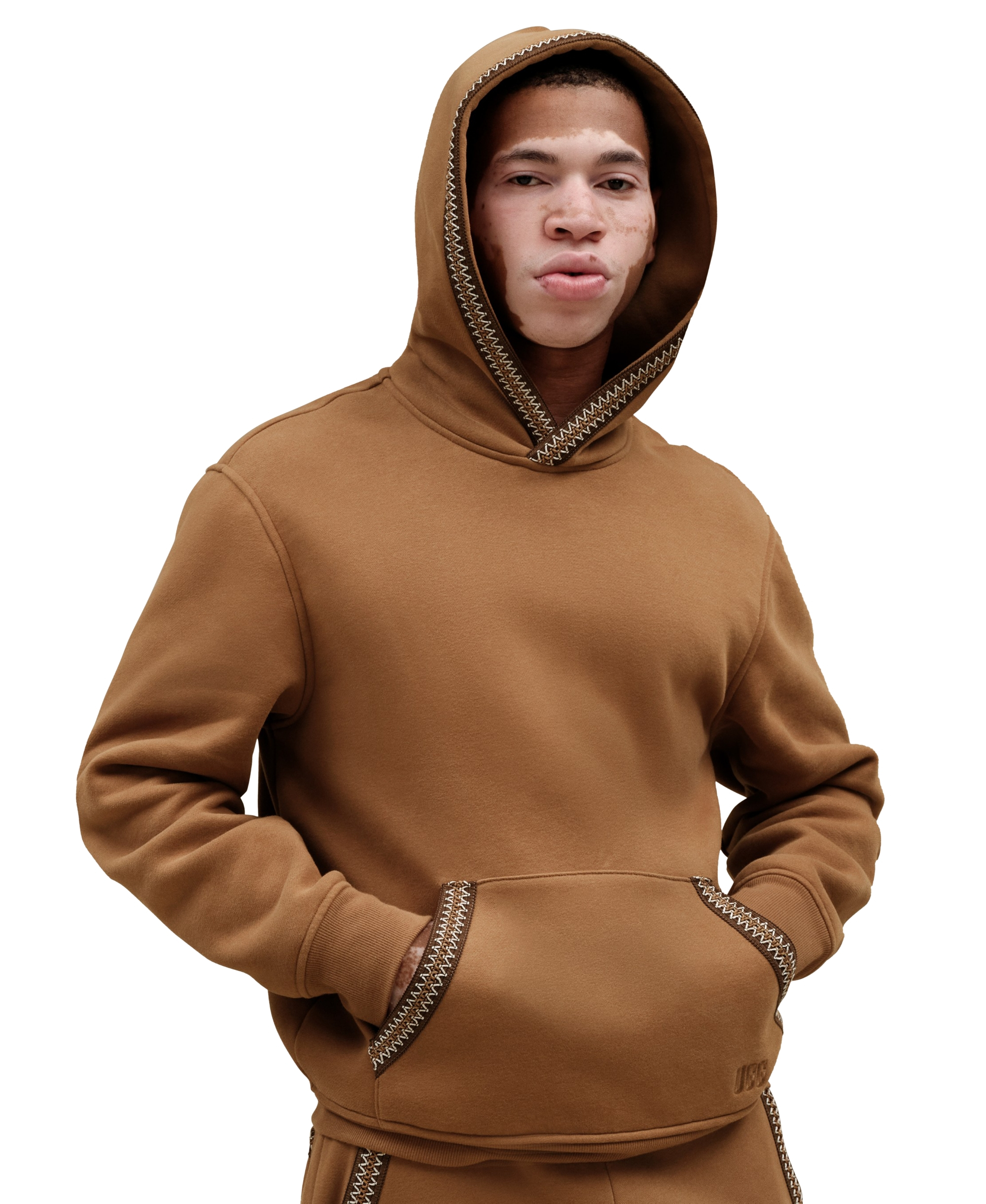 UGG® Men's Tasman Relaxed-Fit Hoodie - Chestnut