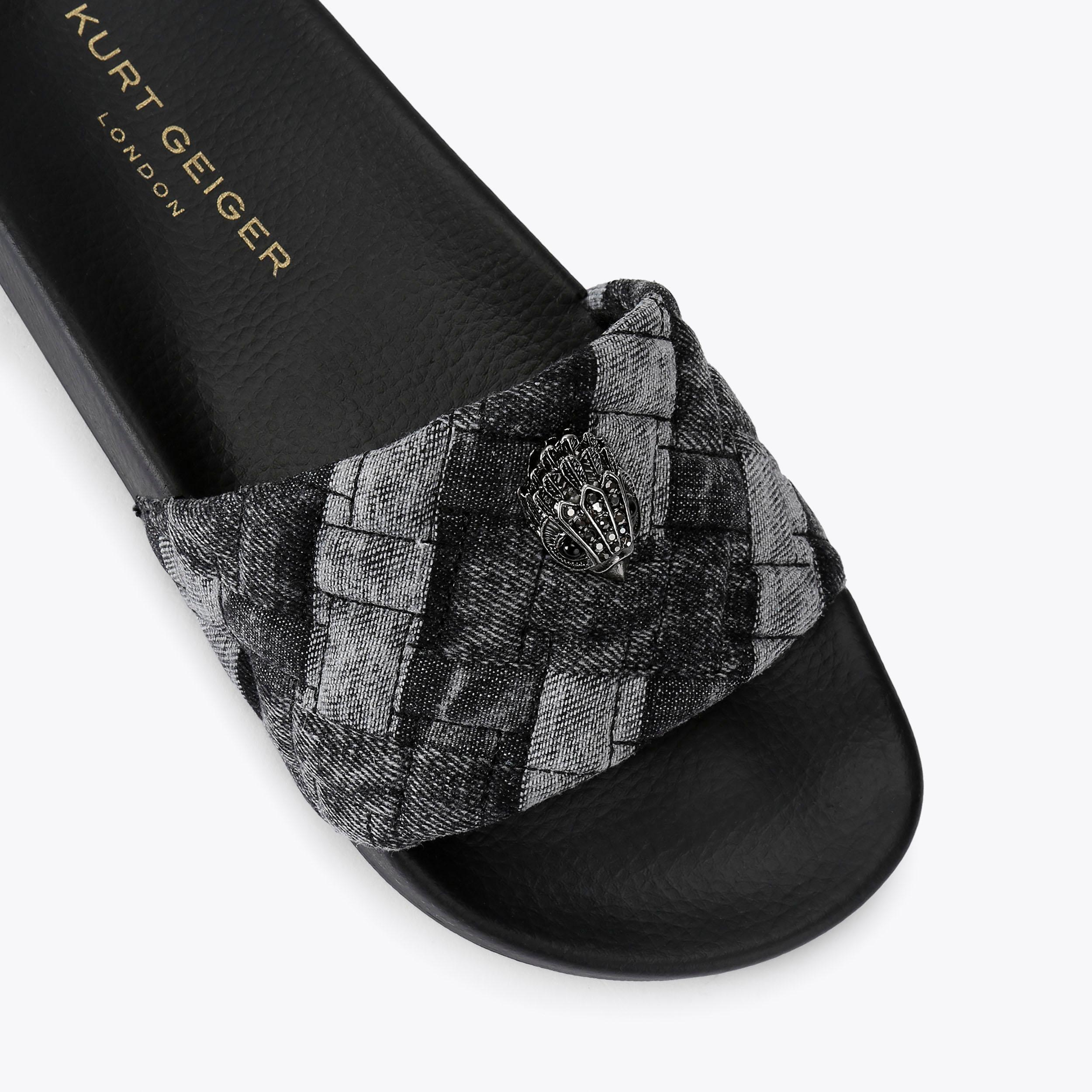 Kurt Geiger London Meena Eagle Slide - Black - view 5