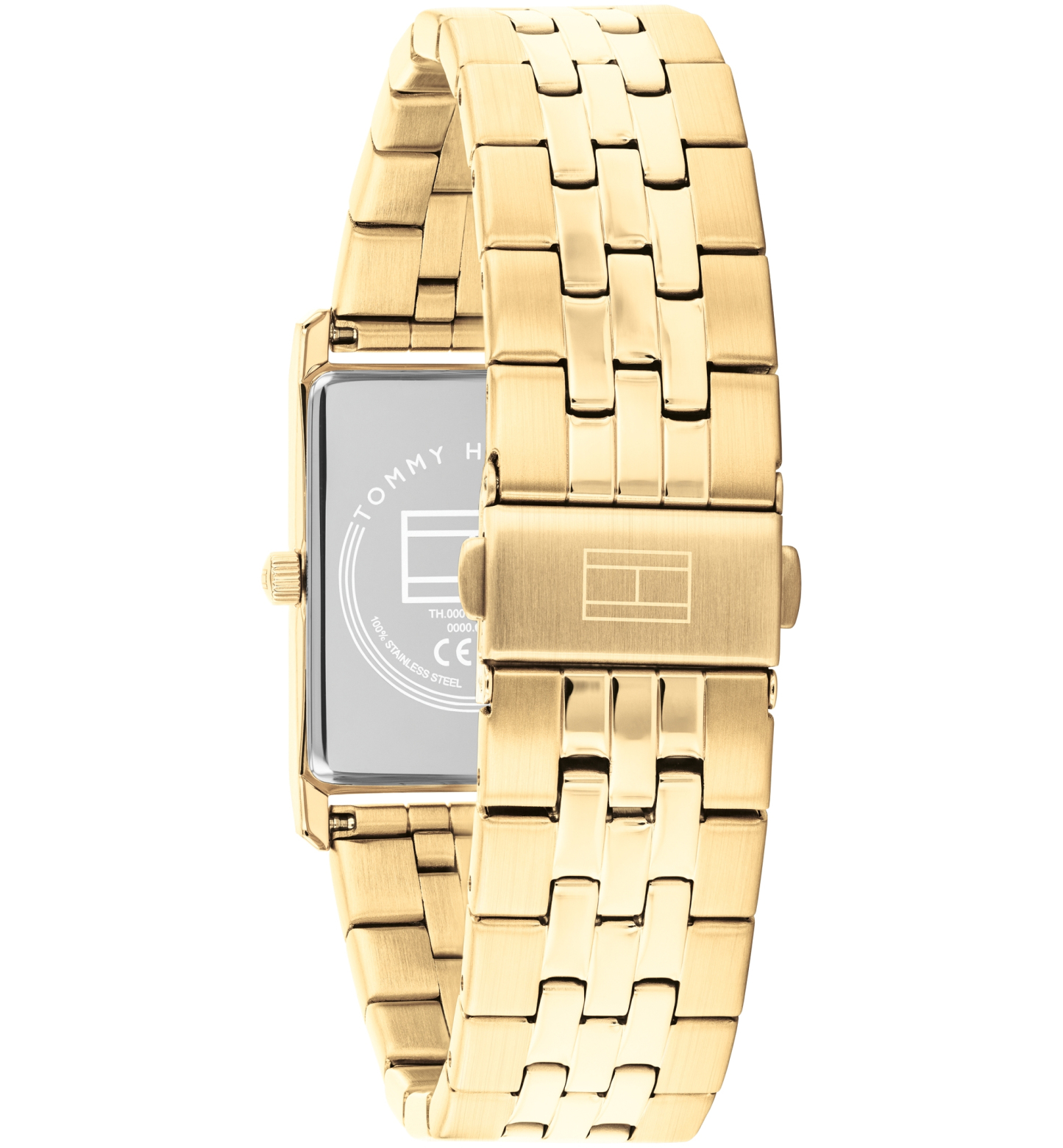 Tommy Hilfiger Men's Quartz Gold Tone Stainless Steel Bracelet Watch, 25.5 mm - Gold