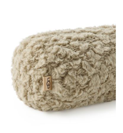 UGG® Shira Textured Bolster Pillow, 36" x 8" - Mustard Seed