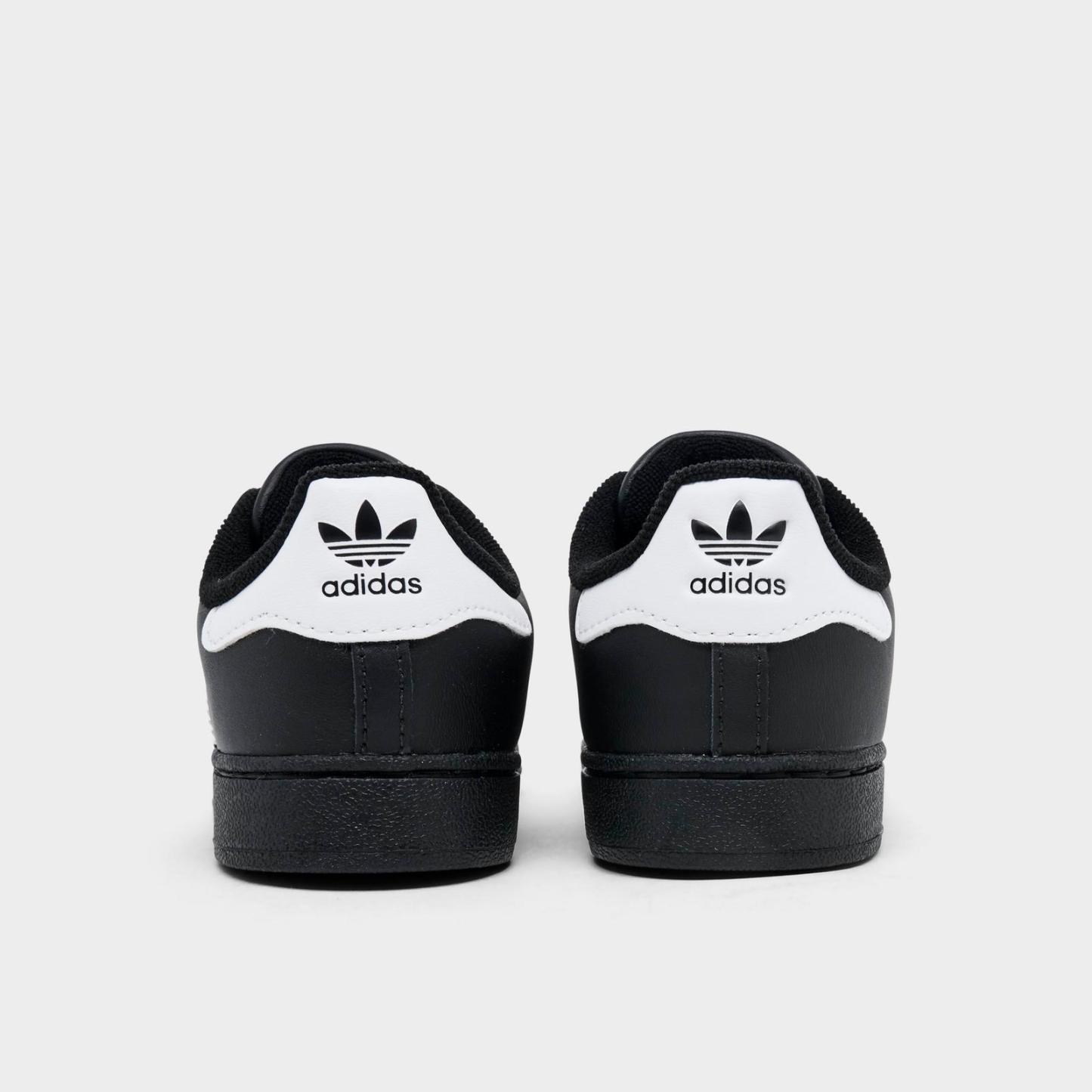 Kids' Toddler adidas Originals Superstar Casual Shoes - Black/White/Black - view 4