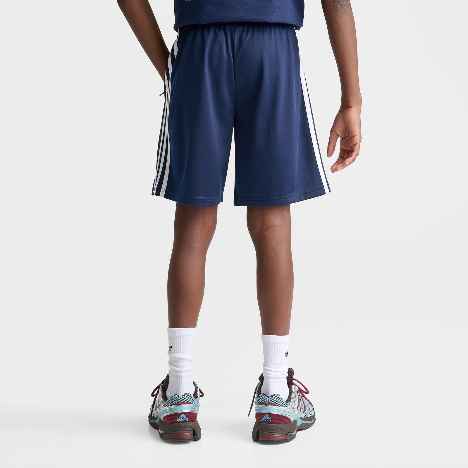 Big Kids' adidas Originals Firebird Shorts - Night Indigo - view 4