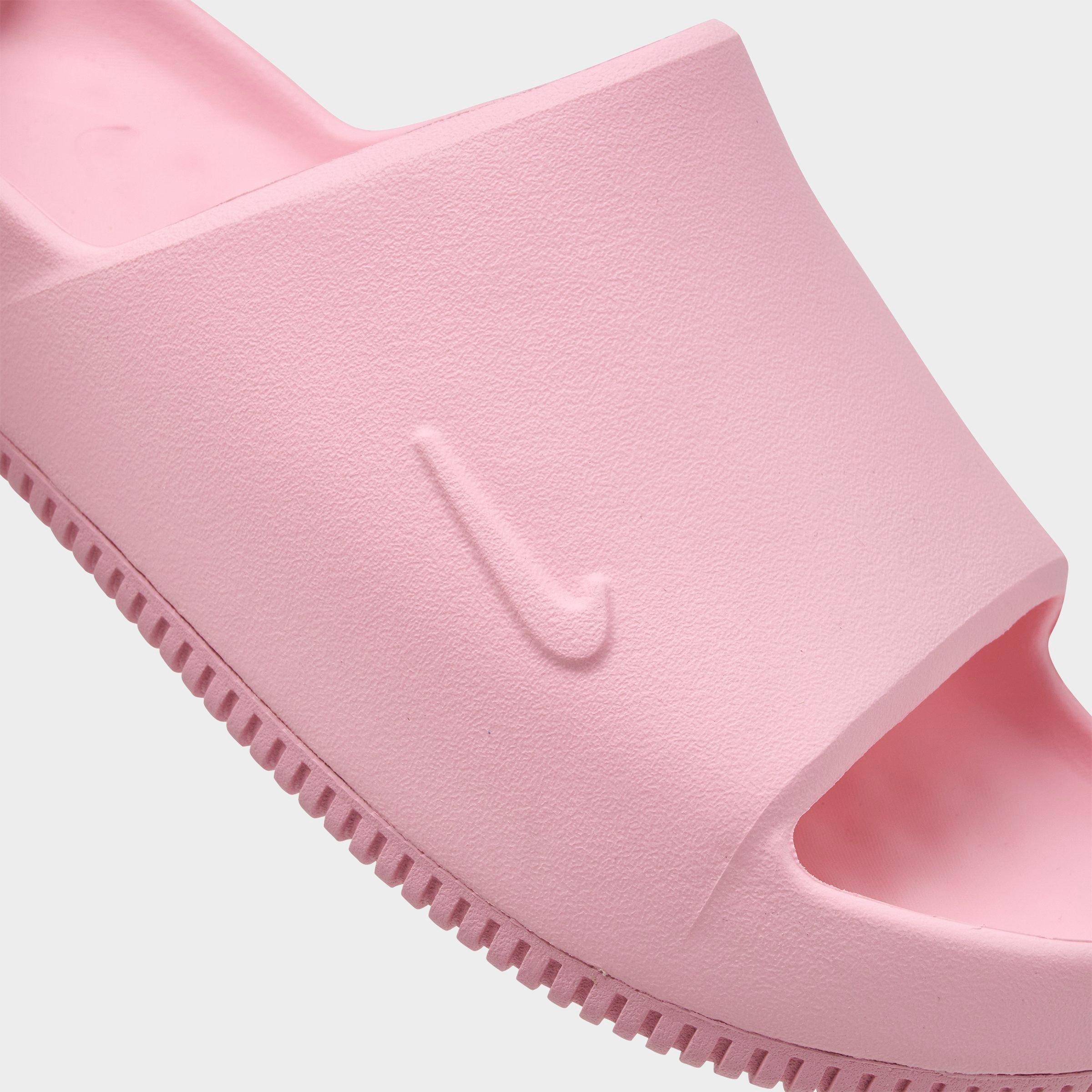 Big Kids' Nithtke Calm 2.0 Slide Sandals - Medium Soft Pink/Medium Soft Pink - Detail shot