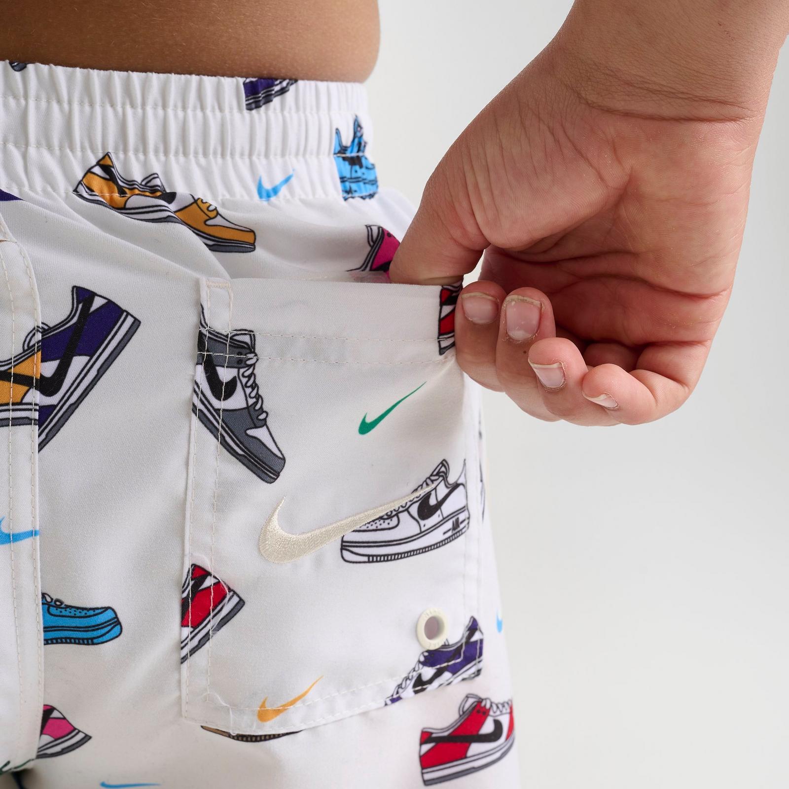 Boys' Big Kids' Nike Swim Breaker 7 Inch Volley Shorts - Sail