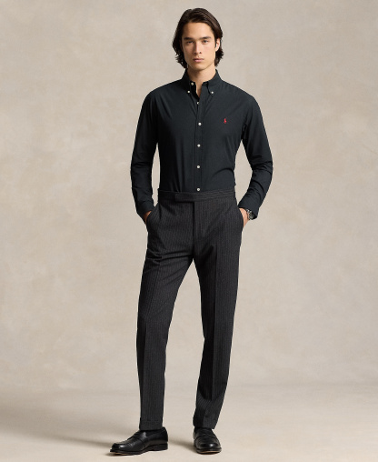 Polo Ralph Lauren Men's Stretch Poplin Shirt - Polo Black