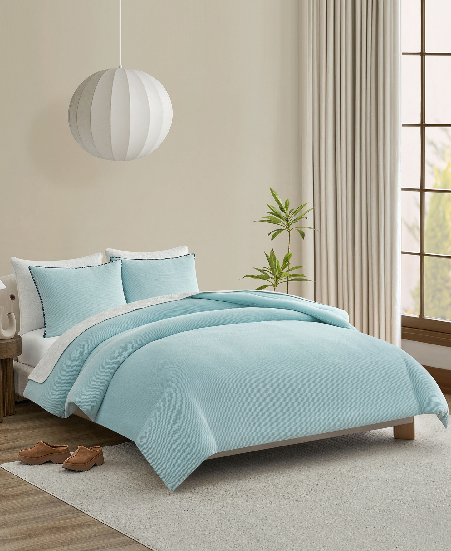 UGG® Brisa 2-Pc. Comforter Set, Twin/Twin XL - Fountain