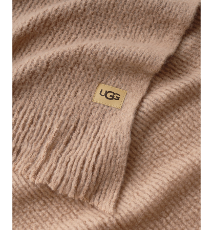 UGG® Margot Knit Throw, 50" x 70" - Sandalwood