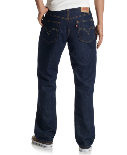 Levi's Men's 505™ Non-Stretch Regular Fit Jeans - Rinse Wash