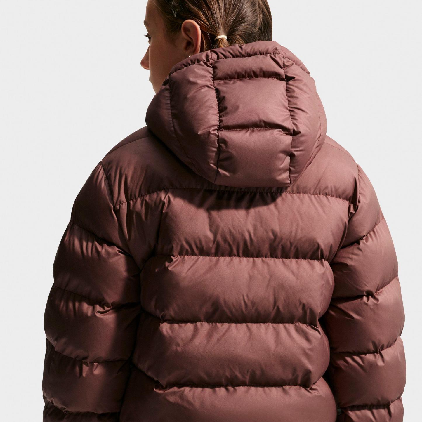 Big Kids' Nithtke Sportswear All Day Play Therma-FIT Loose-Fit Puffer Jacket - Mystic Date
