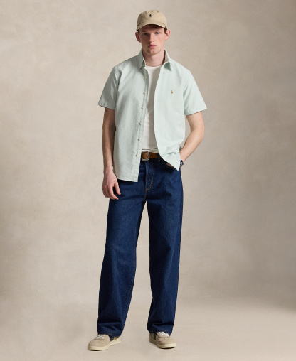 Polo Ralph Lauren Men's Classic-Fit Oxford Shirt - Faded Mint