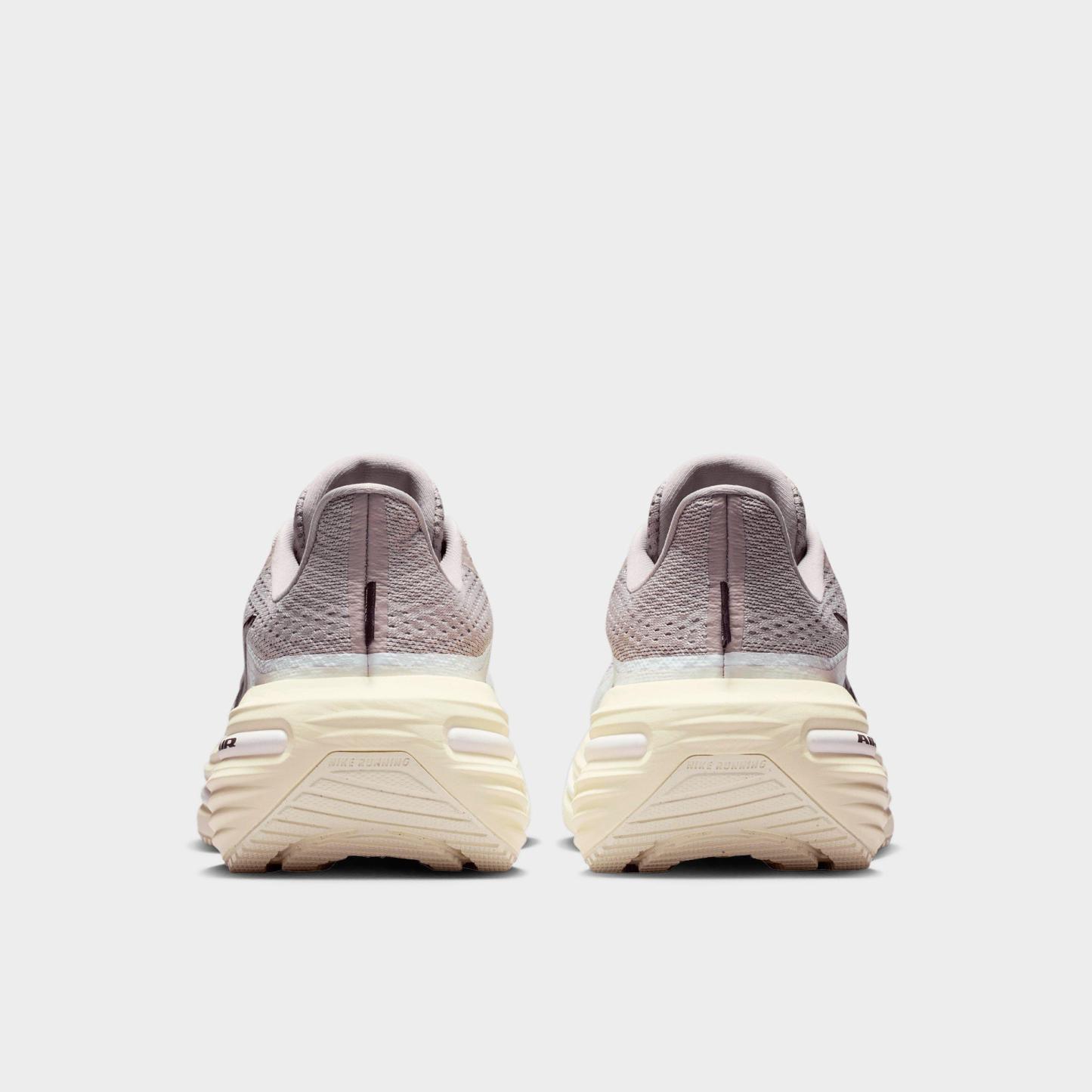 Men's Nithtke Air Winflo 12 Road Running Shoes - College Grey/Coconut Milk/Phantom/Burgundy Ash - Back view