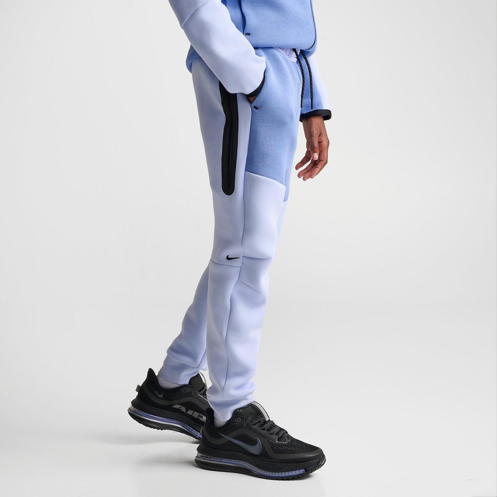 Big Kids' Nike Sportswear Tech Fleece Reflective Jogger Pants - Hydrogen Blue/Work Blue/Black