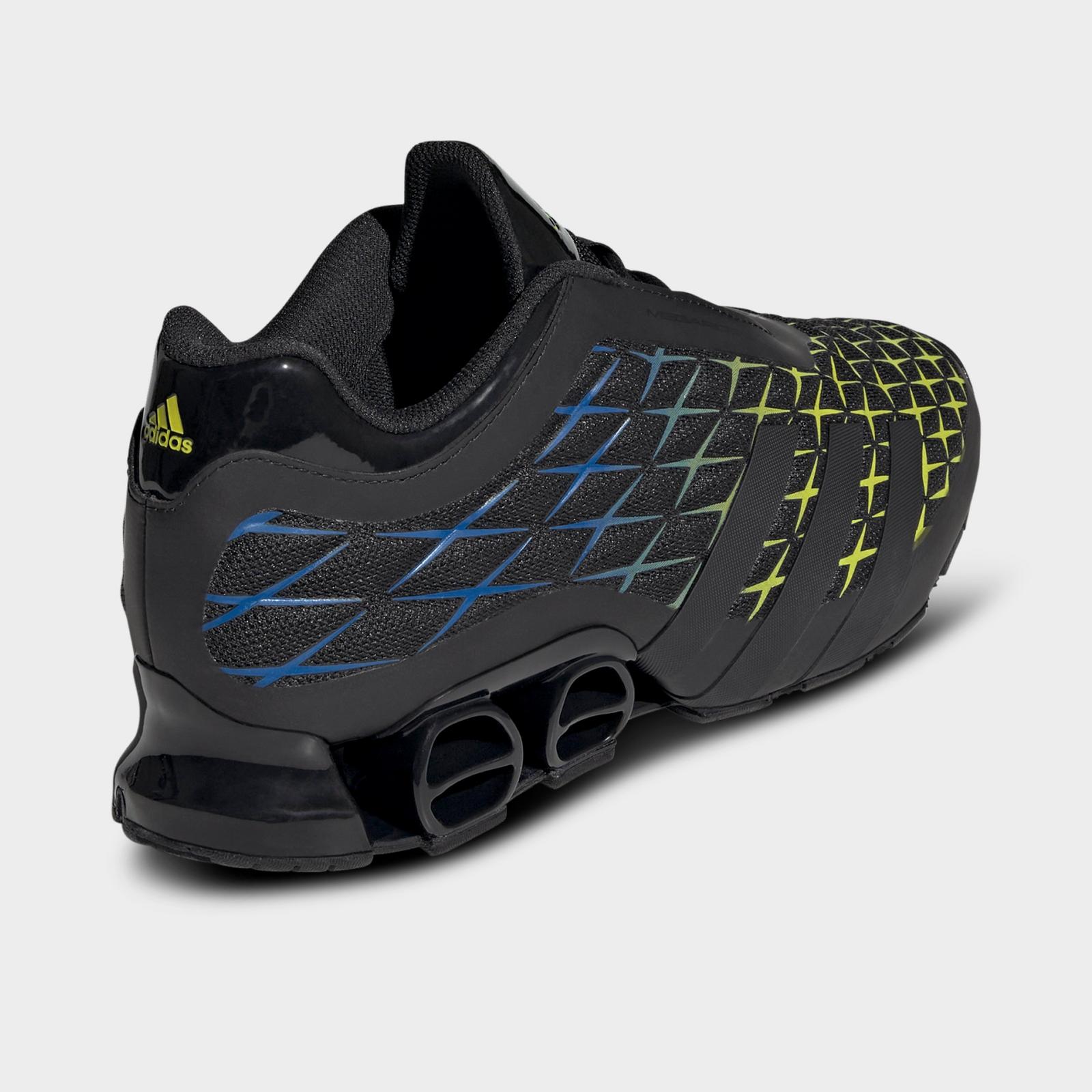 Men's adidas Megaride S2 M Casual Shoes - Core Black/Core Black/Semi Solar Yellow - view 4