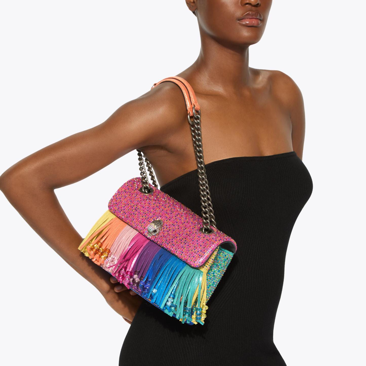 Kurt Geiger London Kensington Fringe Bag - Multi Colored - view 2