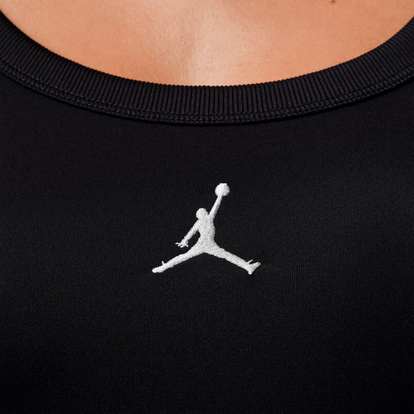 Women's Jordan Brooklyn Essentials Tank Bodysuit - Black/White - view 4
