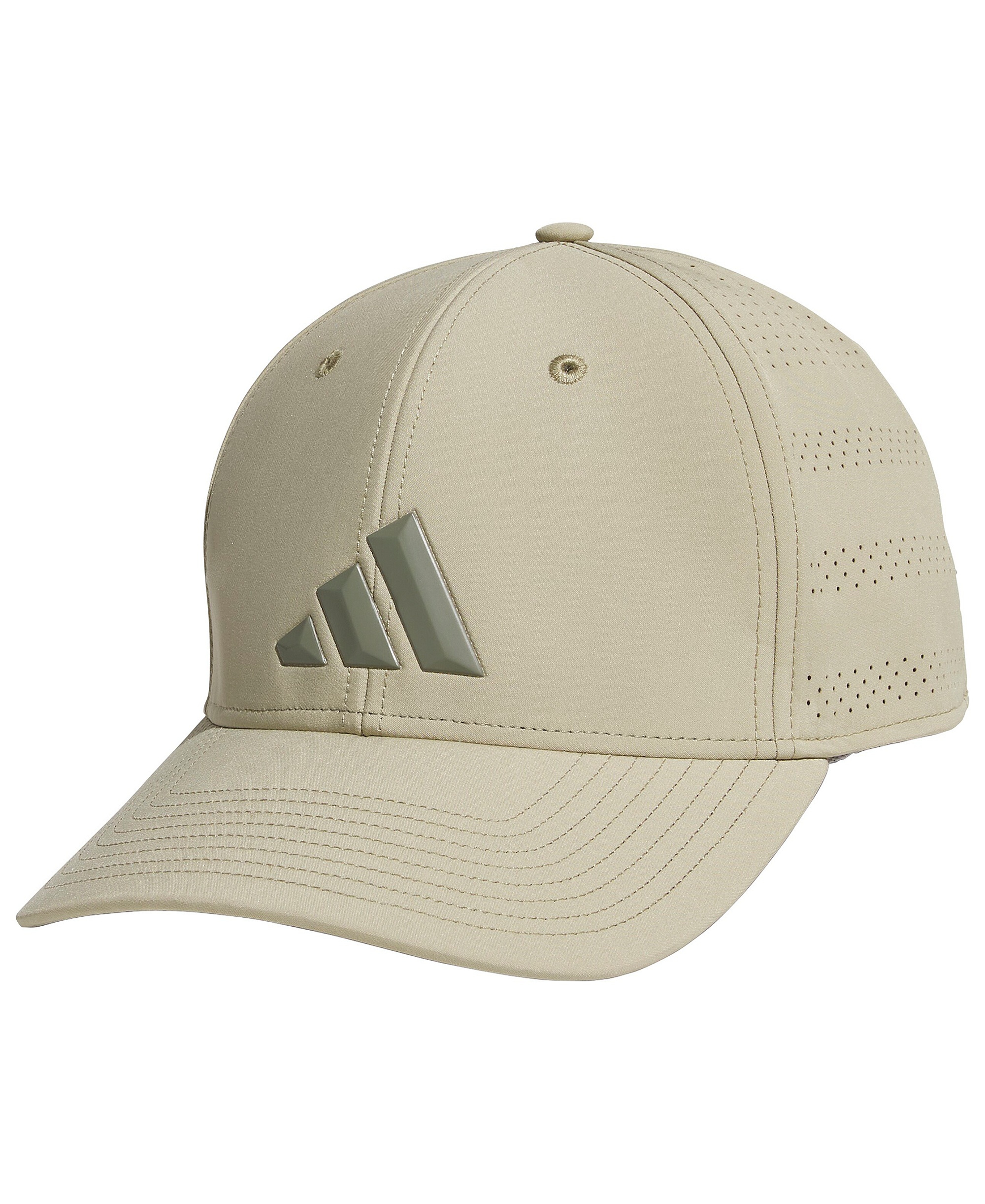 adidas Men's Game Day Stretch-Fit Hat - Khaki