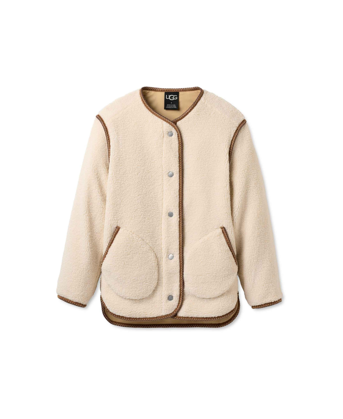 UGG Women's Emmersyn UGGbraid Jacket - Cream