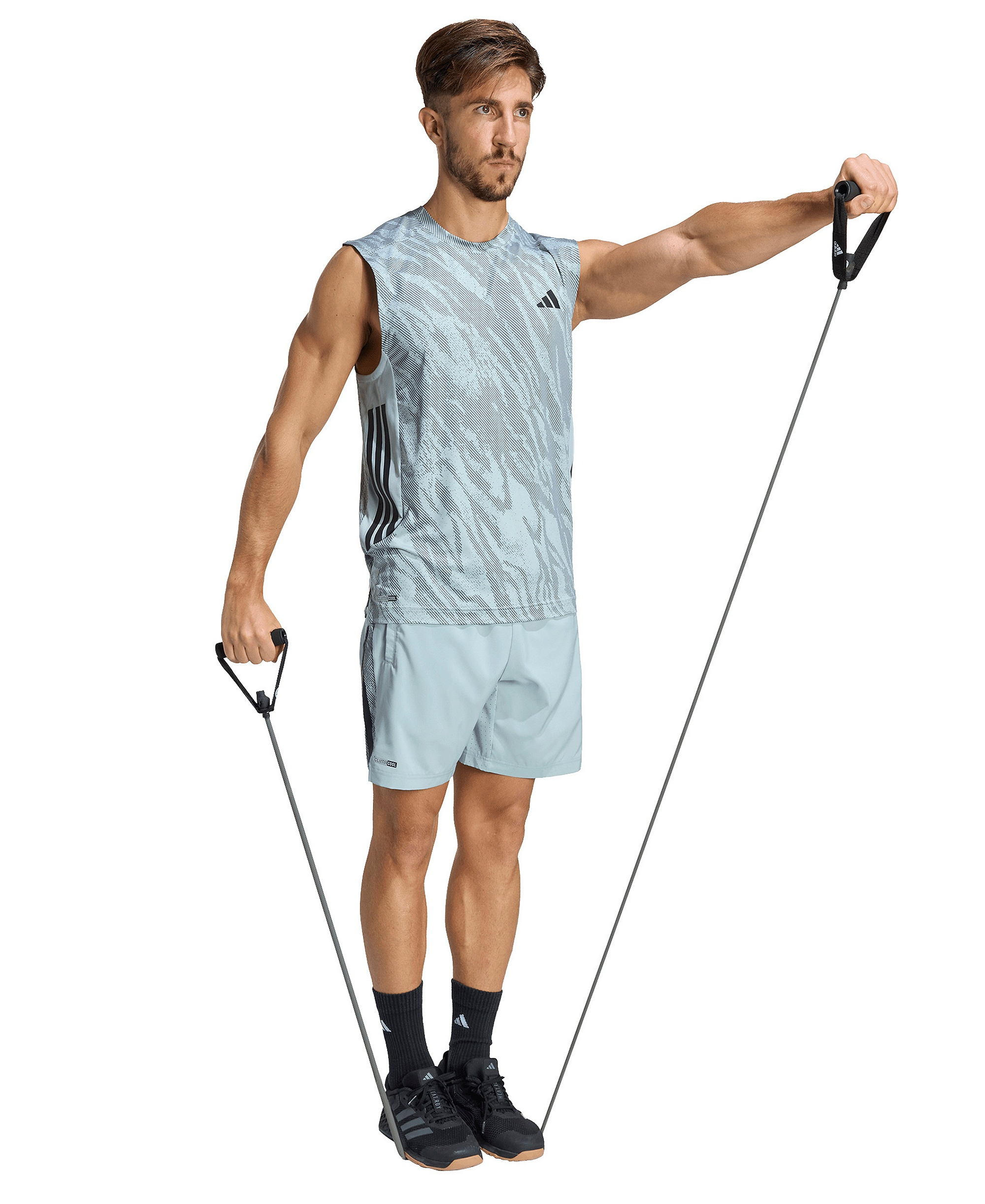 adidas Men's Tech Essentials Workout Shorts - Wonder Sage