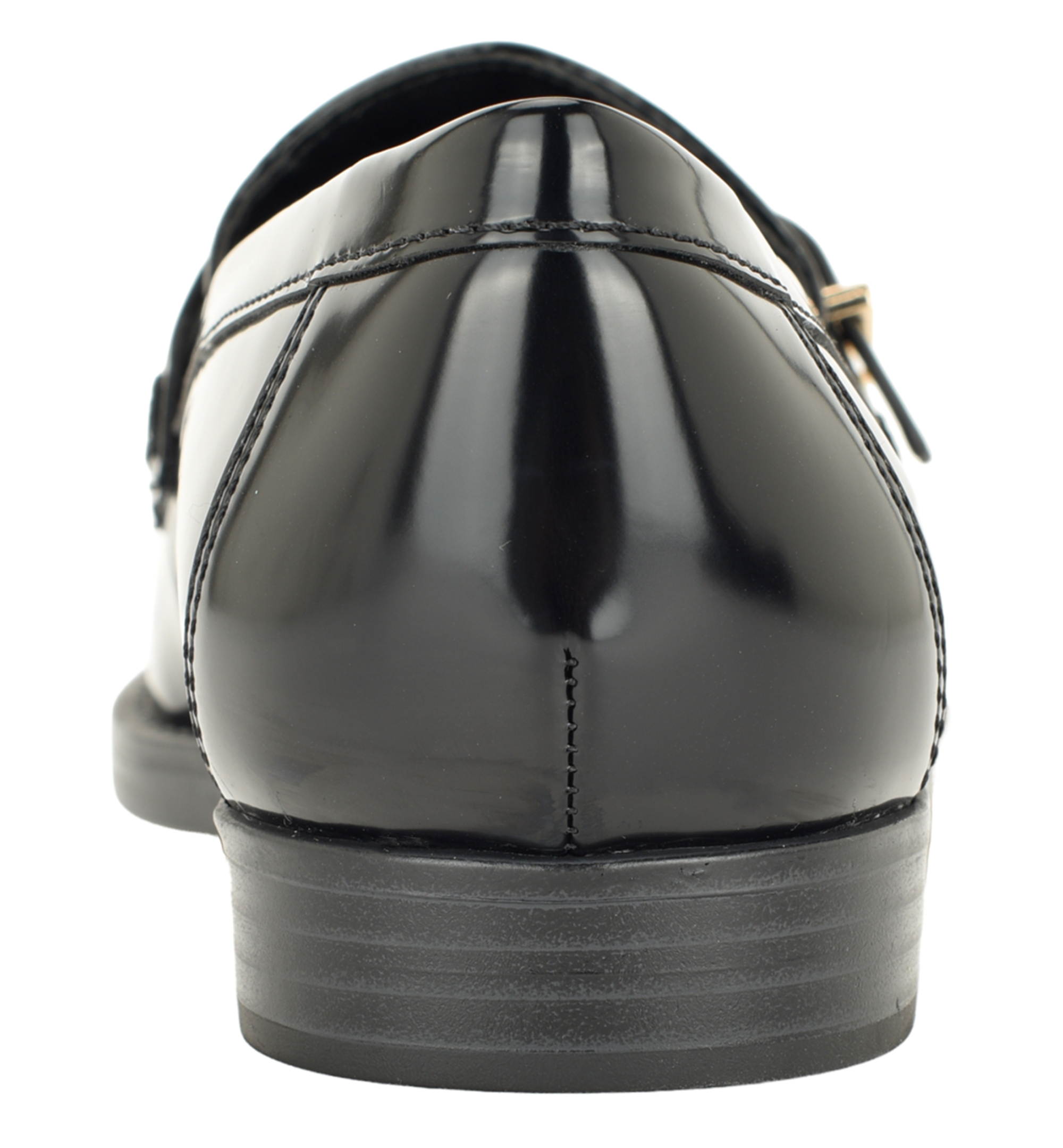 Tommy Hilfiger Women's Maxline Charm Buckle Strap Slip-On Dress Loafers - Black Patent