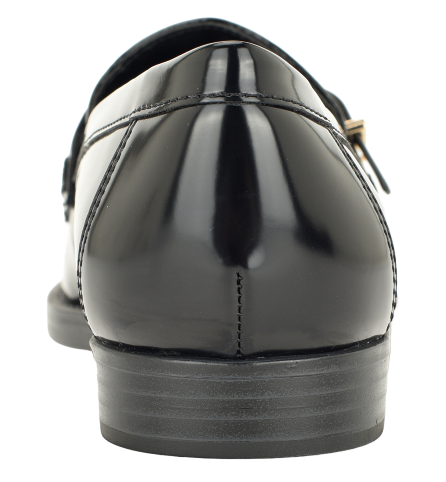 Tommy Hilfiger Women's Maxline Charm Buckle Strap Slip-On Dress Loafers - Black Patent