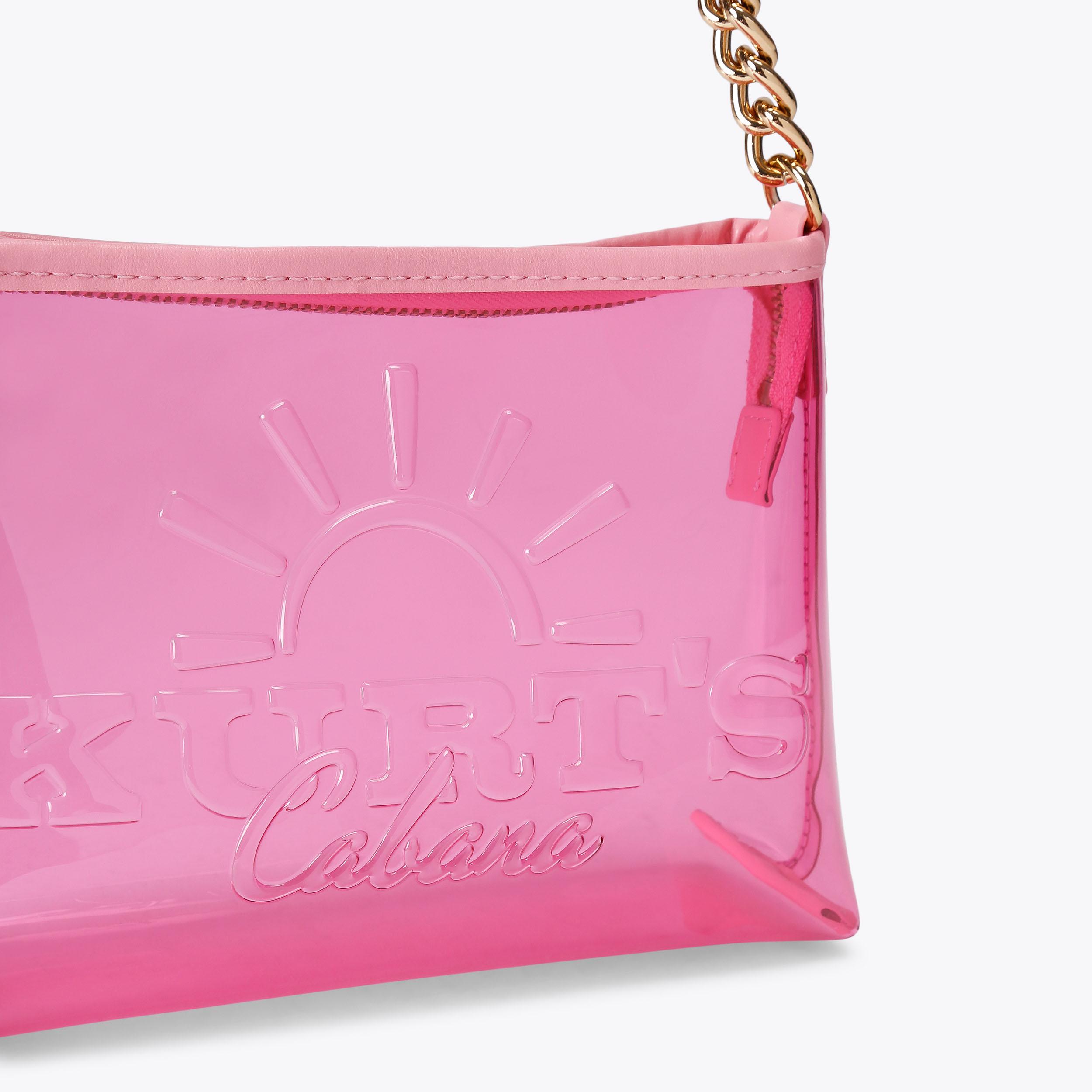 Kurt Geiger London Kurt's Cabana Small Pochette Bag - Pink - view 5