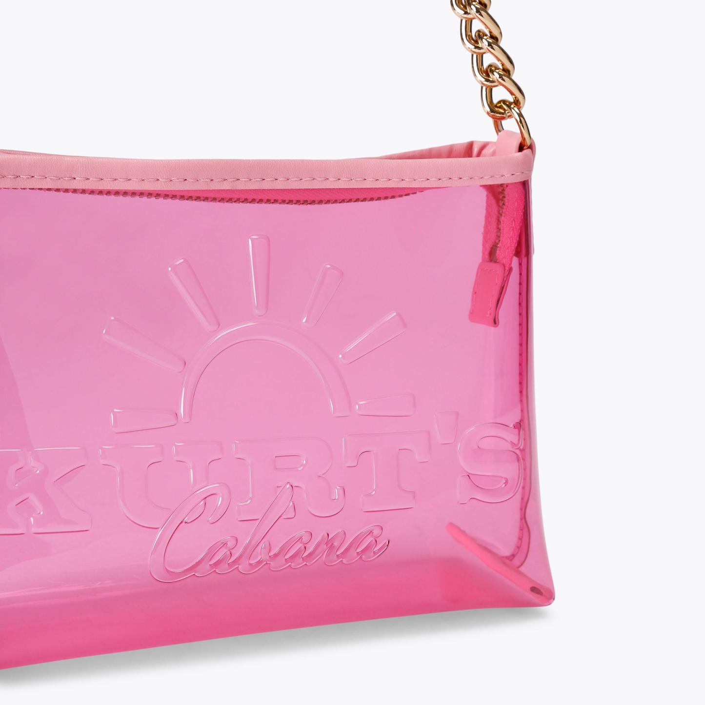 Kurt Geiger London Kurt's Cabana Small Pochette Bag - Pink - view 5