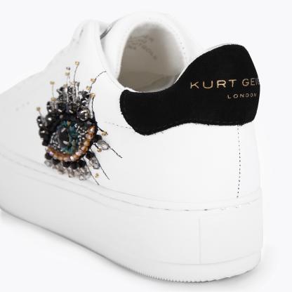 Kurt Geiger London Laney Evil Eye Sneaker - White - view 4