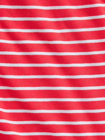 CloseKnit Jersey T-Shirt - Red & blue stripe