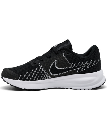Nike Women's Run Defy All Day Running Sneakers from Finish Line - Black, White