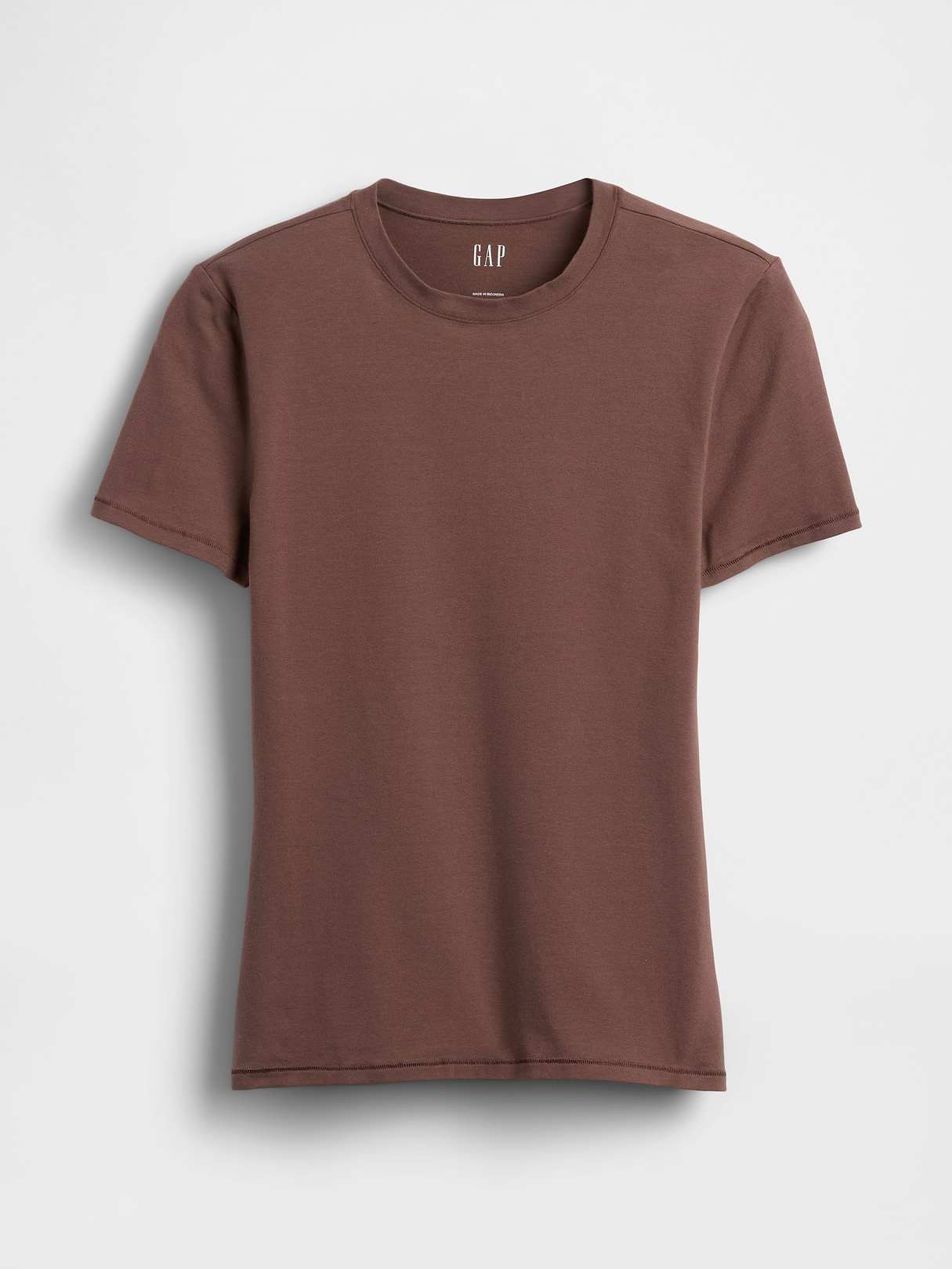 CloseKnit Jersey T-Shirt - Amberwood brown