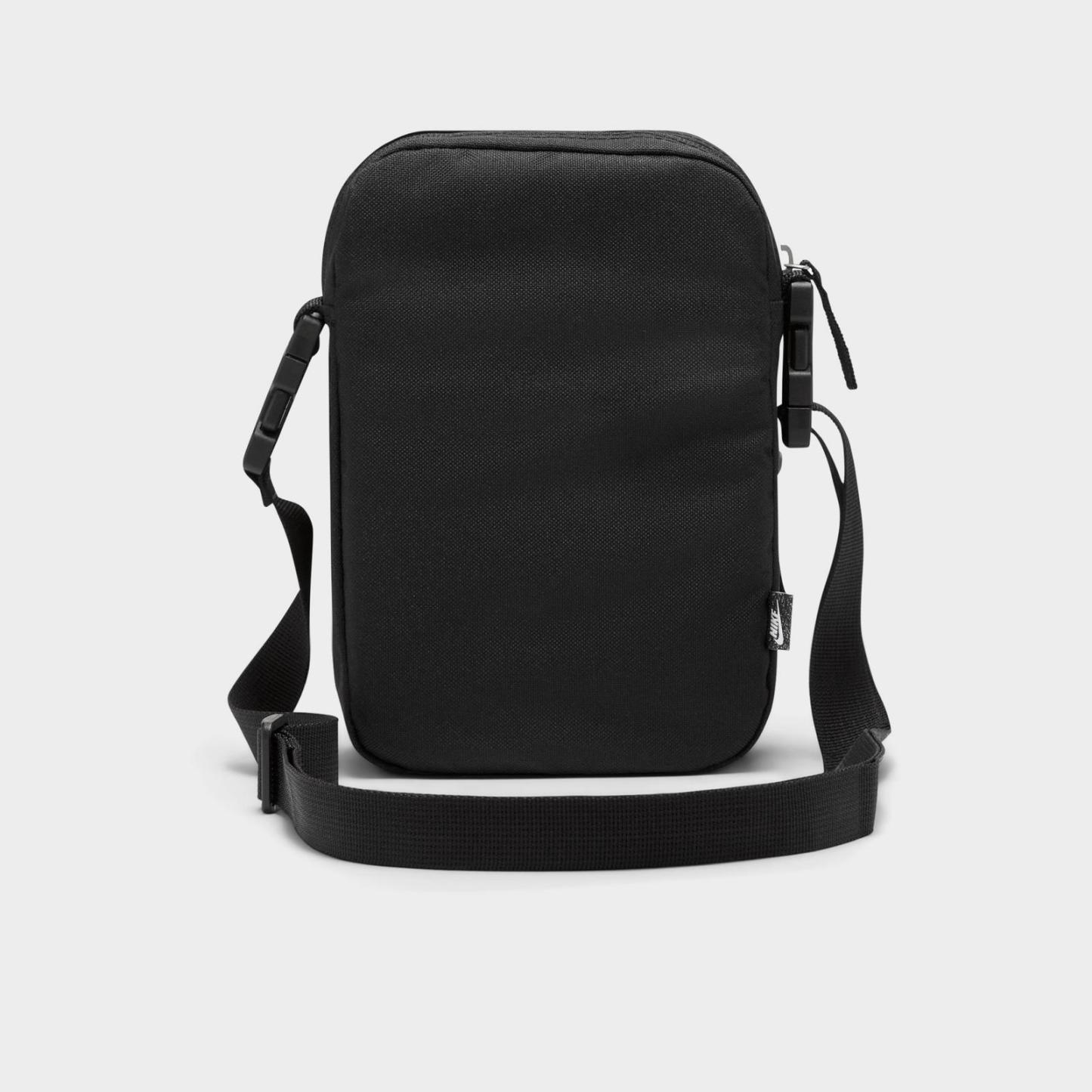 Nike Heritage Crossbody Bag (4L) - Black/Black/White