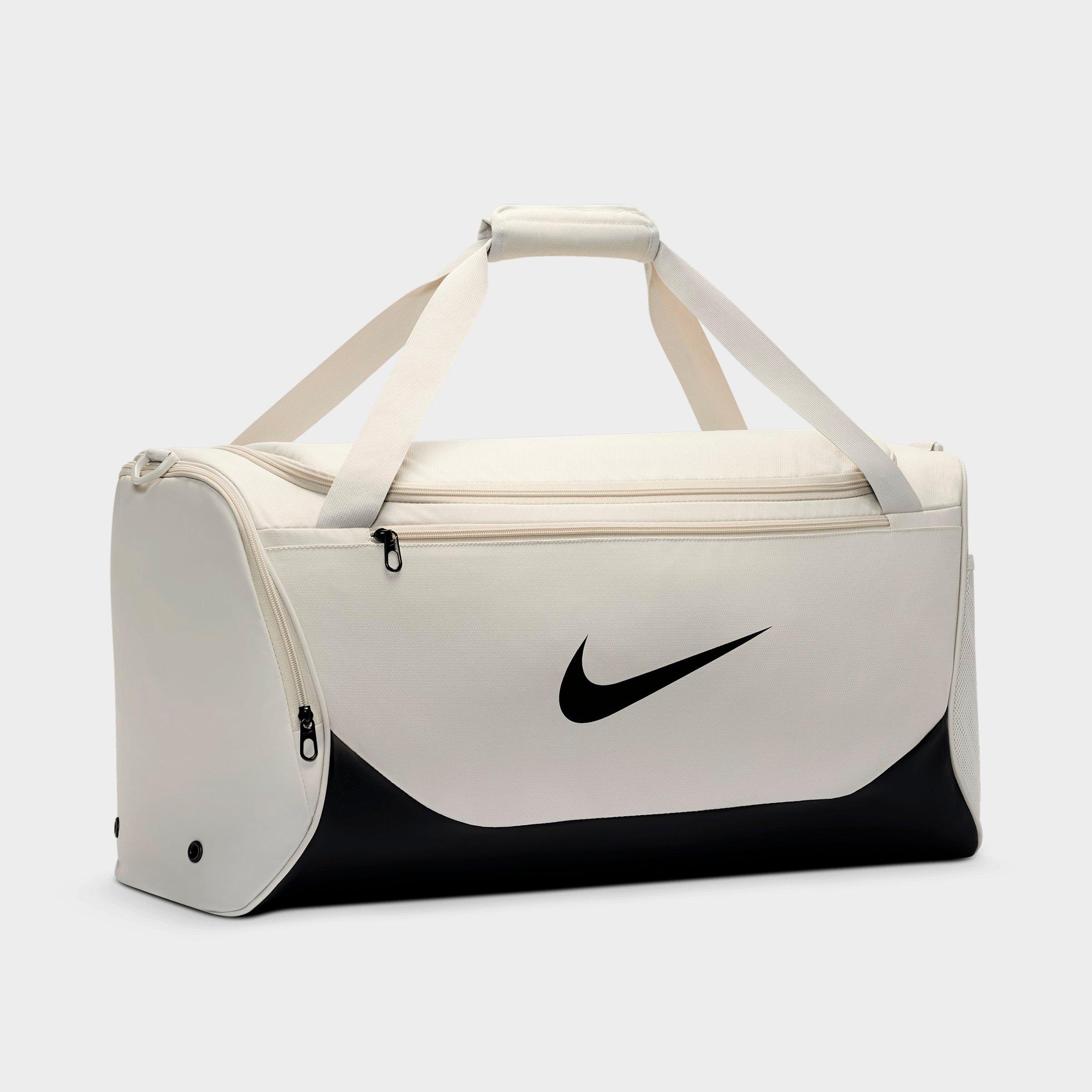 Nithtke Brasilia Training Duffel Bag (Medium, 60L) - Light Bone/Black/Black