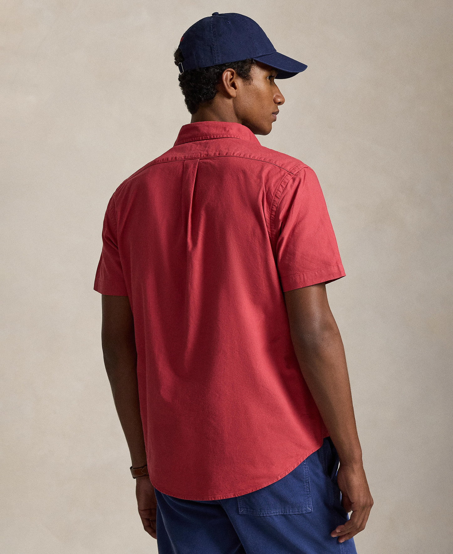 Polo Ralph Lauren Men's Garment-Dyed Oxford Shirt - Nantucket Red